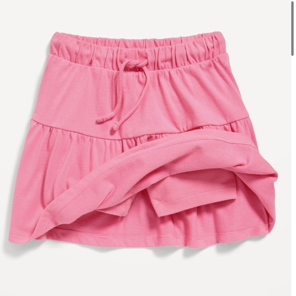 Old Navy Tiered Jersey-Knit Skort - Rose Claret (4T) - NWT - Picture 3 of 4